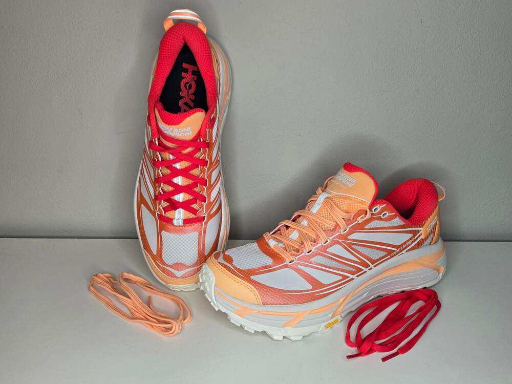 Hoka One One Mafate Speed 2 Pale Tangerine Ember Trail Running Shoes